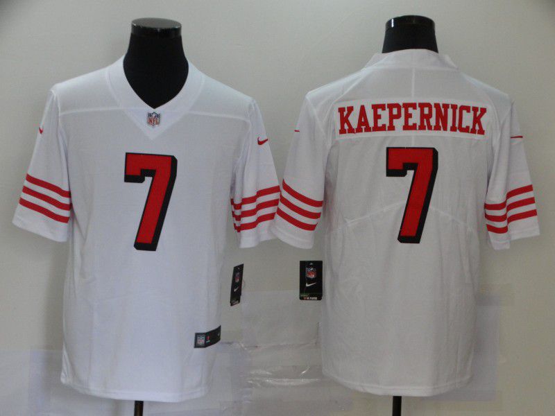 Men San Francisco 49ers #7 Kaepernick White New Nike Vapor Untouchable Limited NFL Jersey->new orleans saints->NFL Jersey